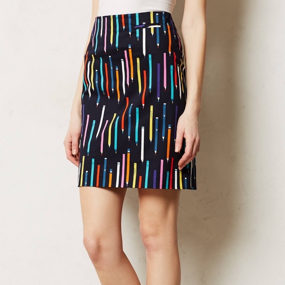 Anthropologie Dresses & Skirts - Elevenses Rare Athro Archival No. 2 Pencil Skirt 2